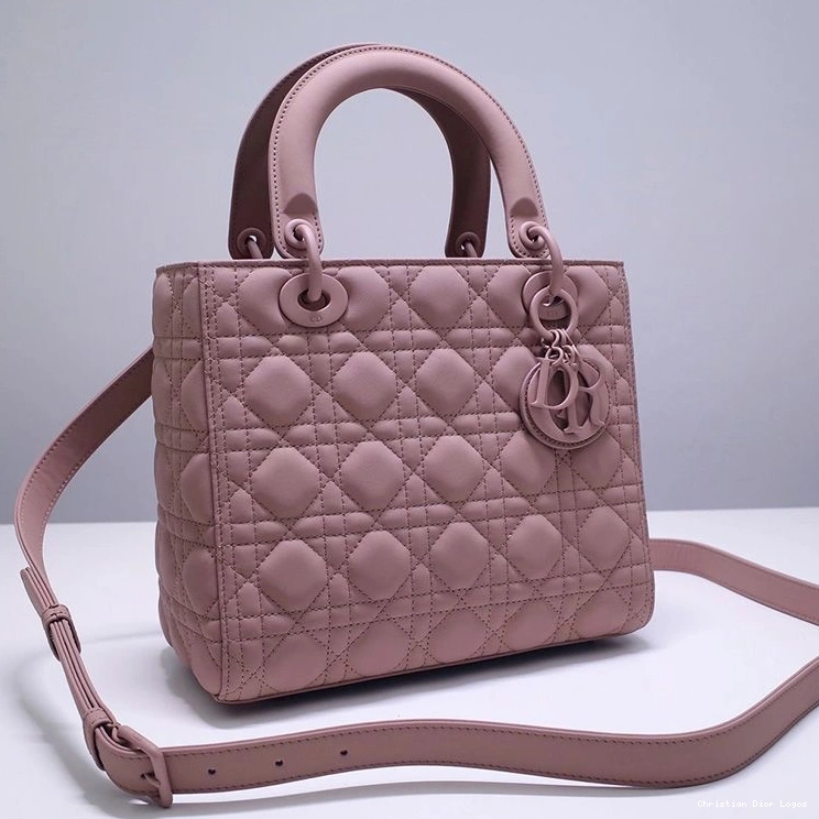 Cheap Bag Apricot Calfskin Medium Lady Cannage Dior Ultramatte 0715 Luxury